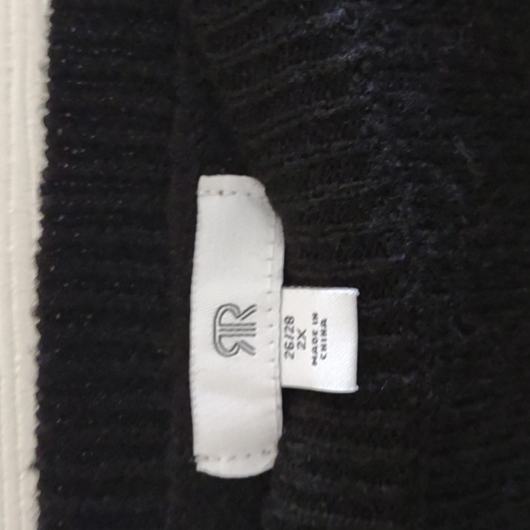 Rodarte X Ellos Black Knit Sweater - Picture 2 of 3